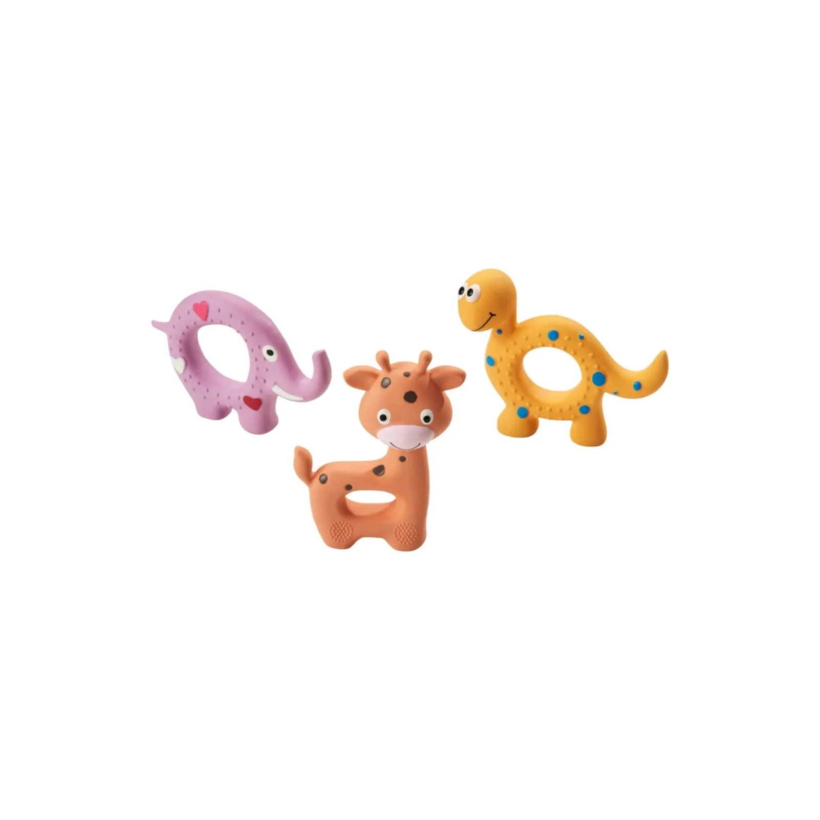 Spot Latex Rings Dog Toy Assorted, 5 in - Image 2