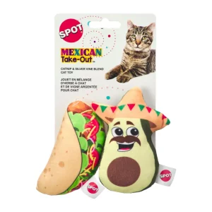 Spot Mexican Take Out Cat Toy Assorted, 2 ct