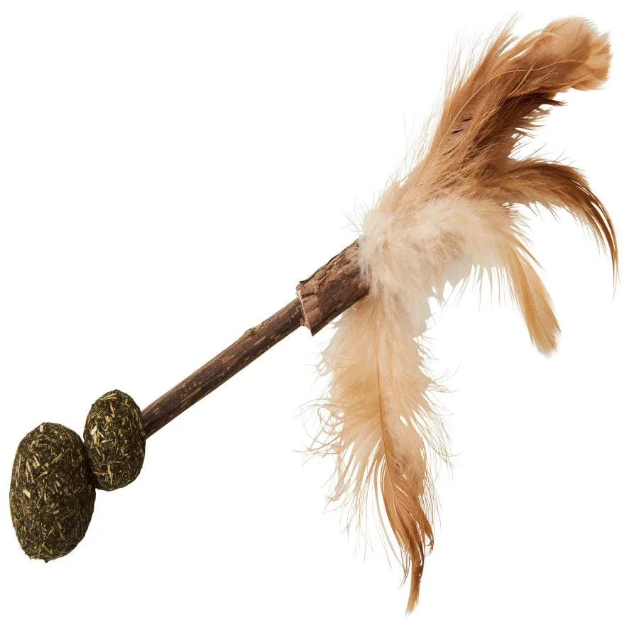 Spot Silver Vine Medium Cat Toy Assorted Tan-Brown, 6 in
