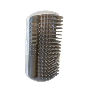 Spot Silver Vine Self Groomer For Cats, Grey, 5 in