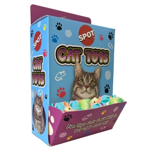 Spot Stringy Mouse Bulk Box with Catnip, 72 ct