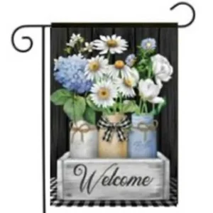 Spring Garden Flag 12" x 18"