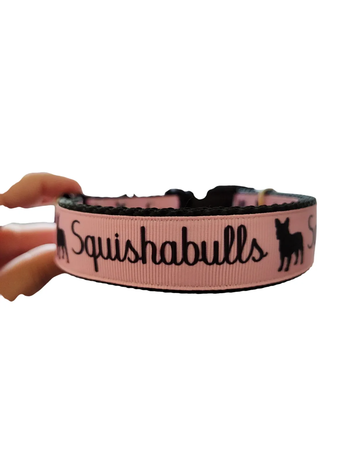 Squishabulls Nylon Dog Collar - Image 2