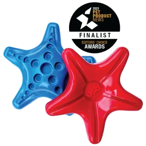 Starfish Nylon Dog Chew Toy for Aggressive Chewers