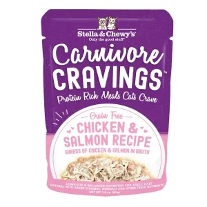 Stella & Chewy's Carnivore Cravings Chicken and Salmon Wet Cat Food - 2.8 Oz - Case of 24