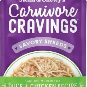 Stella & Chewy's Carnivore Cravings Duck and Chicken Wet Cat Food - 2.8 Oz - Case of 24