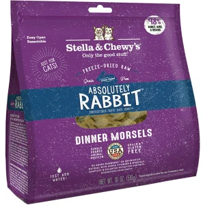Stella & Chewy's Cat Freeze-Dried Dinner Rabbit 18 oz