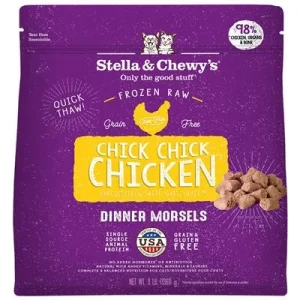 Stella & Chewy's Cat Frozen Dinner Morsels Chicken - 3 lbs