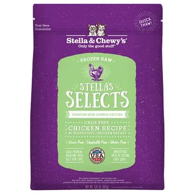 Stella & Chewy's Cat Frozen Select Chicken -16