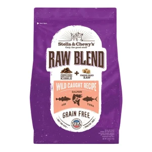 Stella & Chewy's Cat Kibble, Raw Blend Wild Caught Recipe, 2.5 lb