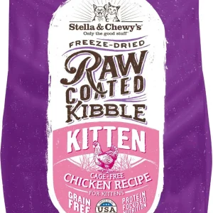 Stella & Chewy's Cat Raw Coated Kitten Cage Free Chicken 2.5 lb**