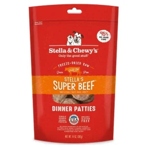 Stella & Chewy's Dinner Patties Beef Freeze-Dried Dog Food - 14 Oz