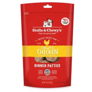 Stella & Chewy's Dinner Patties Chicken Freeze-Dried Dog Food - 14 Oz