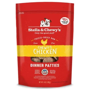Stella & Chewy's Dinner Patties Chicken Freeze-Dried Dog Food - 25 Oz