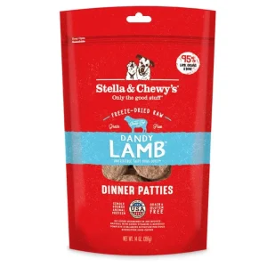 Stella & Chewy's Dinner Patties Lamb Freeze-Dried Dog Food - 14 Oz