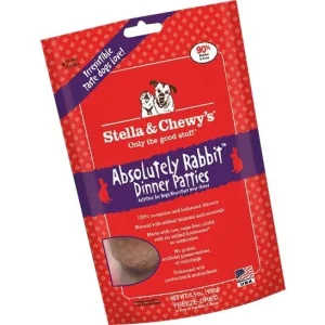 Stella & Chewy's Dinner Patties Rabbit Freeze-Dried Dog Food - 14 Oz
