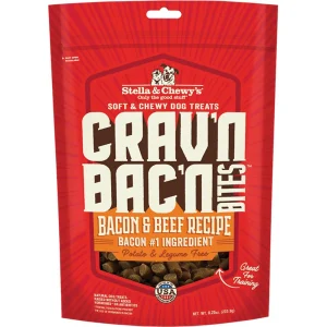 Stella & Chewy's Dog Cravn Bacon Bites Beef, 8.25 oz