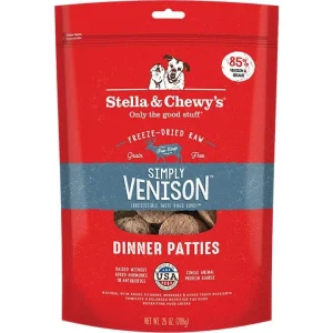 Stella & Chewy's Dog Freeze-Dried Dinner Patties Simply Venison 25 oz