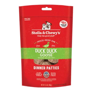 Stella & Chewy's Dog Freeze-Dried Duck Dinner Patties 5.5 oz