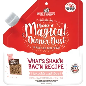 Stella & Chewy's Dog Freeze-Dried Marie Magical Dinner Dust Bacon, 7 oz