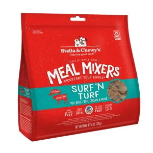 Stella & Chewy's Dog Freeze-Dried Mixer Surf and Turf, 8 oz