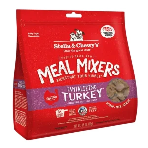 Stella & Chewy's Dog Freeze-Dried Tantalizing Turkey Meal Mixers 35 oz