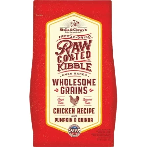 Stella & Chewy's Dog Wholesome Grain Raw Coated Chicken, 3.5 lb