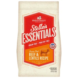 Stella & Chewy's Essentials High Plain Grain-Free Beef Dry Dog Food - 3 lbs