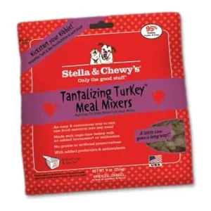 Stella & Chewy's Freeze-Dried Dog Food Mixers Turkey, 3.5 oz