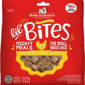 Stella & Chewy's Lil' Bites Chicken Freeze-Dried Dog Food - 7 Oz