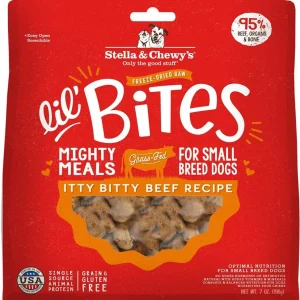Stella & Chewy's Lil' Bites Itty Beef Freeze-Dried Dog Food - 7 Oz