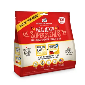 Stella & Chewy's Lil' Small Breed Mixer Chicken Freeze-Dried Dog Food - 8 Oz