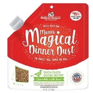 Stella & Chewy's Magical Dinner Dust Duck Freeze-Dried Dog Food - 7 Oz