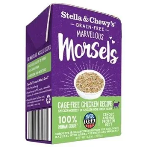 Stella & Chewy's Marvelous Morsels Chicken Canned Cat Food - 5.5 Oz - Case of 12