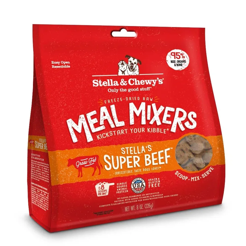 Stella & Chewy's Mixers Beef Freeze-Dried Dog Food - 8 Oz