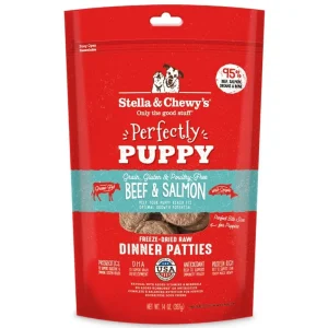 Stella & Chewy's Puppy Beef and Salmon Freeze-Dried Dog Food - 14 Oz