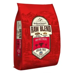 Stella & Chewy's Raw Blend Red Meat Dry Dog Food - 22 lbs
