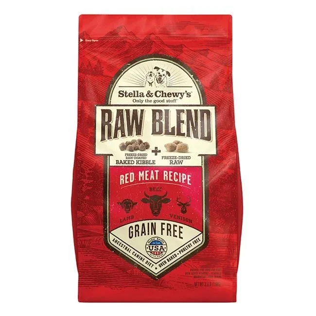 Stella & Chewy's Raw Blend Red Meat Dry Dog Food - 3.5 lbs