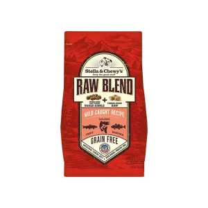 Stella & Chewy's Raw Blend Wild Caught Dry Dog Food - 22 lbs