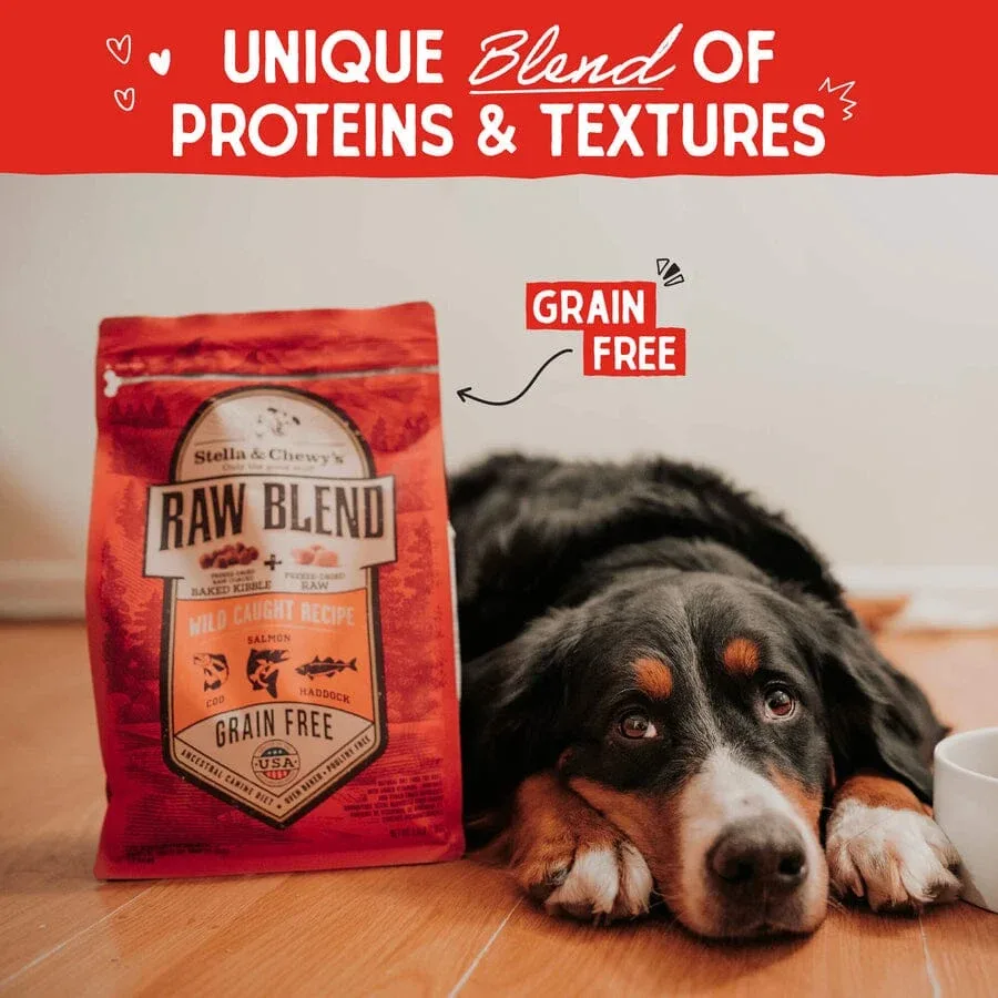 Stella & Chewy's Raw Blend Wild Caught Dry Dog Food - 3.5 lbs - Image 2