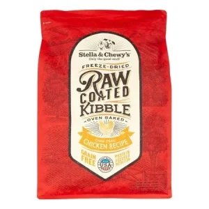 Stella & Chewy's Raw Coated Chicken Dry Dog Food - 10 lbs