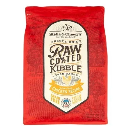 Stella & Chewy's Raw Coated Chicken Dry Dog Food - 10 lbs