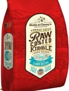 Stella & Chewy's Raw Coated Lamb Dry Dog Food - 22 lbs
