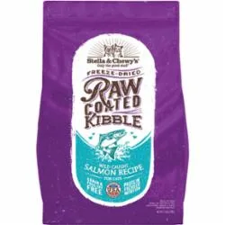 Stella & Chewy's Raw Coated Salmon Dry Cat Food- 10 lbs