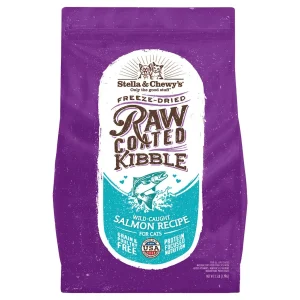 Stella & Chewy's Raw Coated Salmon Dry Cat Food- 2.5 lbs
