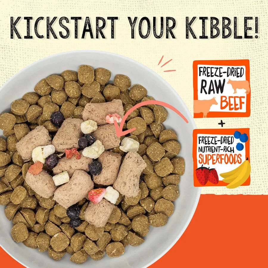 Stella & Chewy's Superblend Mixers Beef Freeze-Dried Dog Food - 16 Oz - Image 2