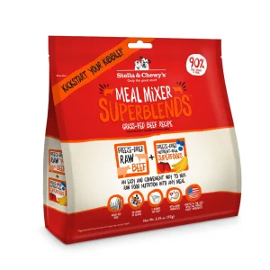 Stella & Chewy's Superblend Mixers Beef Freeze-Dried Dog Food - 3.25 Oz