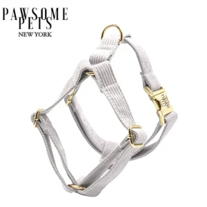 Step-in Dog Harness, Light Grey