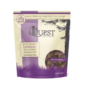 Steves Real Cat Frozen Quest Nuggets Chicken 2lb SD-5 (DD)