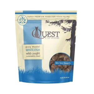 Steve's Real Food Cat Frozen Quest Nuggets Whitefish - 2 lbs